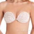 Top grade fashion silicone breast Lace bra